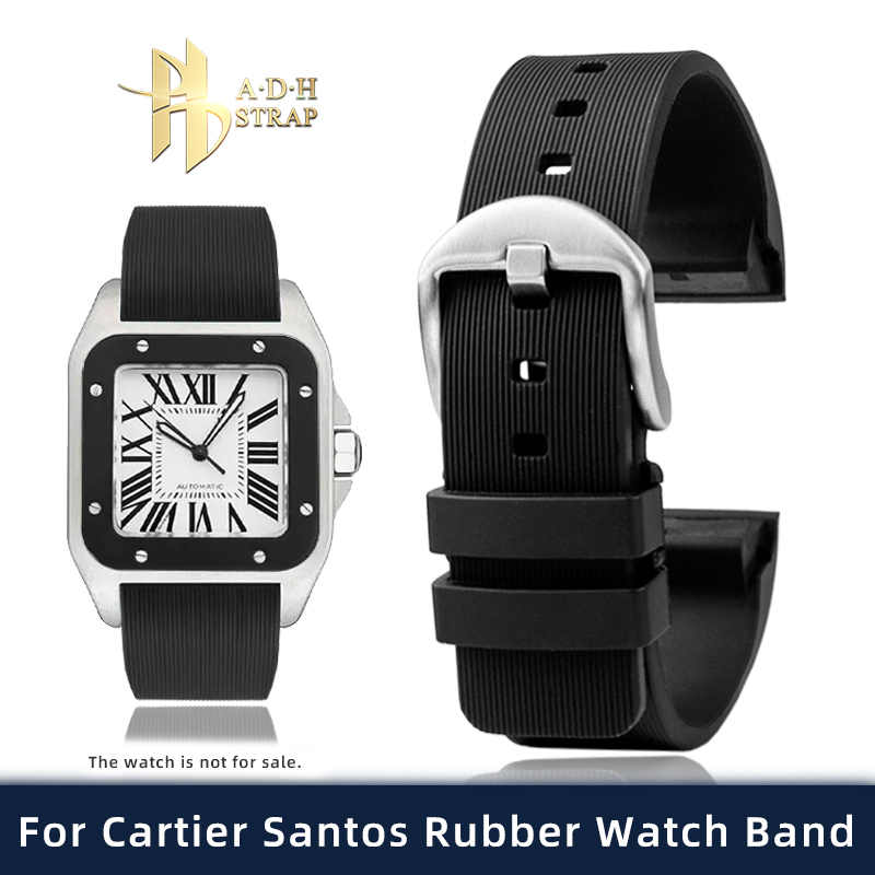 Cartier Watch Santos - Voor Cartier Blue Ballon Serie Rubber