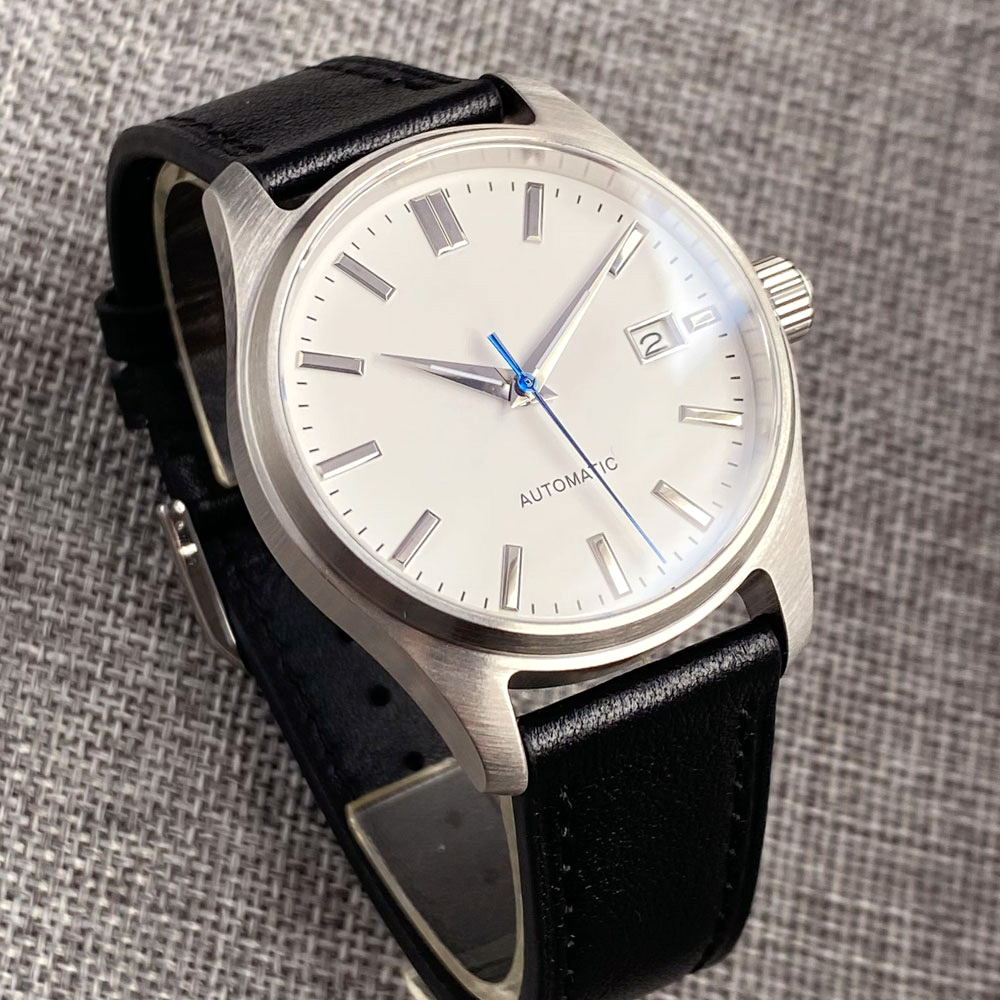 Seiko Watch Presage - Tandorio witte blauwe wijzerplaat 39mm duikhorloge