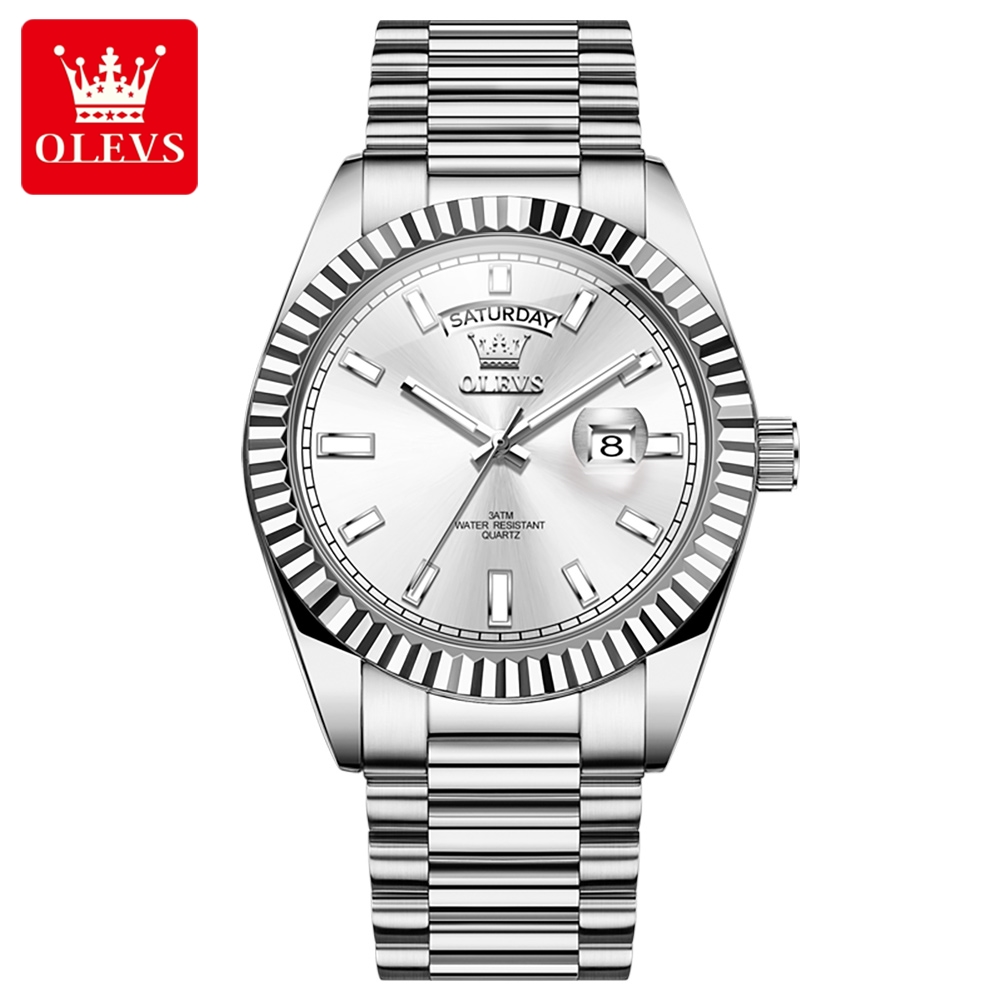 OLEVS Nieuwe herenhorloges roe - Cartier Watch Tank recensie en prijs