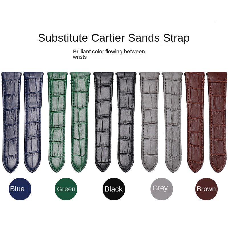 21mm 19mm Koe lederen Horlogeb - Cartier Watch Tank recensie en prijs