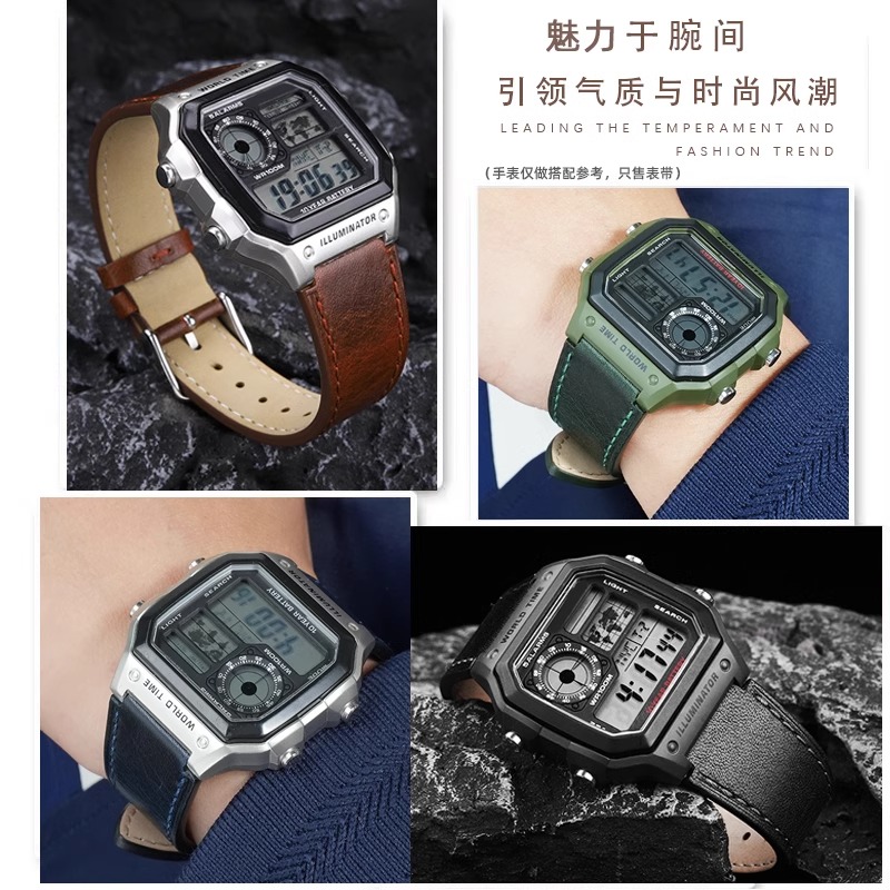 18MM Retro Koeienhuid Horlogeb - Nato Strap Nylon recensie en prijs