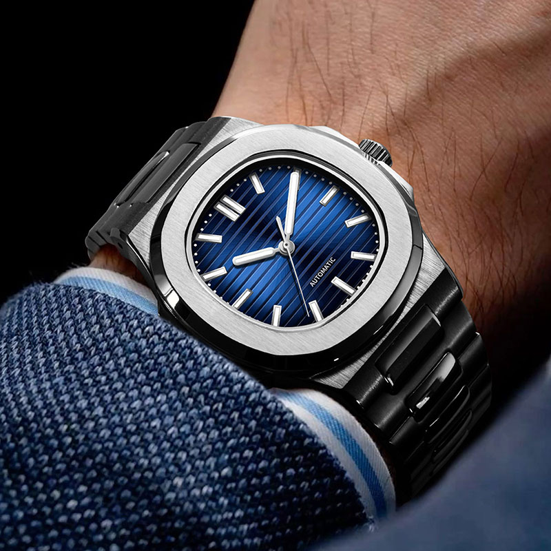 MACARLON 43 mm herenhorloge in - Patek Philippe Watch Nautilus recensie en prijs