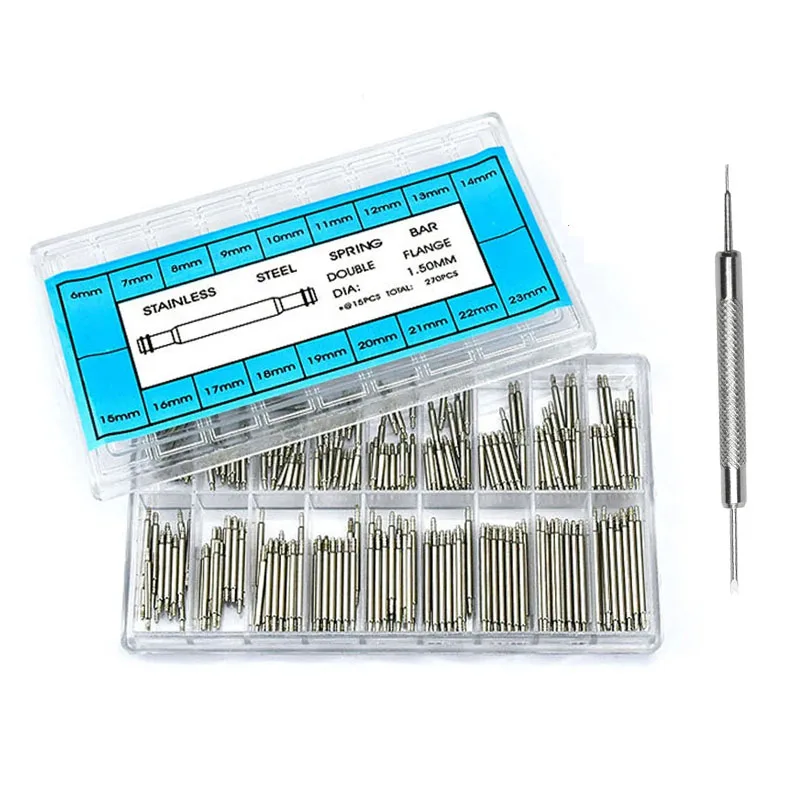 360 stks/doos 8-25mm Rvs Horlo - Spring Bar Tool Set recensie en prijs